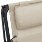 vidaXL Sillas plegables 2 unidades textilene crema vidaXL Sillas plegables 2 unidades textilene crema