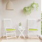 vidaXL Cojines de silla de jardín 2 uds tela Oxford verde 40x40x3 cm vidaXL Cojines de silla de jardín 2 uds tela Oxford verde 40x40x3 cm