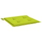 vidaXL Cojines de silla de jardín 2 uds tela Oxford verde 40x40x3 cm vidaXL Cojines de silla de jardín 2 uds tela Oxford verde 40x40x3 cm