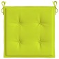 vidaXL Cojines de silla de jardín 2 uds tela Oxford verde 40x40x3 cm vidaXL Cojines de silla de jardín 2 uds tela Oxford verde 40x40x3 cm