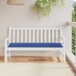 vidaXL Cojín de banco de jardín tela Oxford azul 150x50x3 cm vidaXL Cojín de banco de jardín tela Oxford azul 150x50x3 cm