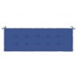 vidaXL Cojín de banco de jardín tela Oxford azul 150x50x3 cm vidaXL Cojín de banco de jardín tela Oxford azul 150x50x3 cm