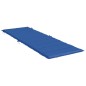 vidaXL Cojín de tumbona de tela Oxford azul 186x58x3 cm vidaXL Cojín de tumbona de tela Oxford azul 186x58x3 cm