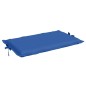 vidaXL Cojín de tumbona de tela Oxford azul 186x58x3 cm vidaXL Cojín de tumbona de tela Oxford azul 186x58x3 cm