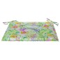 vidaXL Cojines de silla de jardín 4 uds tela Oxford hojas 50x50x3 cm vidaXL Cojines de silla de jardín 4 uds tela Oxford hojas 50x50x3 cm