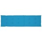 vidaXL Cojín para tumbona azul (75+105)x50x3 cm vidaXL Cojín para tumbona azul (75+105)x50x3 cm