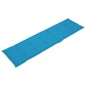 vidaXL Cojín para tumbona azul (75+105)x50x3 cm vidaXL Cojín para tumbona azul (75+105)x50x3 cm