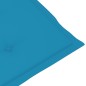 vidaXL Cojín para tumbona azul (75+105)x50x3 cm vidaXL Cojín para tumbona azul (75+105)x50x3 cm