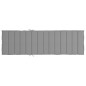 vidaXL Cojín de tumbona de tela Oxford gris 200x70x3 cm vidaXL Cojín de tumbona de tela Oxford gris 200x70x3 cm