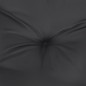 vidaXL Cojín para sofá de palets de tela negro 70x70x12 cm vidaXL Cojín para sofá de palets de tela negro 70x70x12 cm
