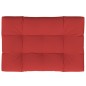 vidaXL Cojín para sofá de palets de tela rojo 120x80x12 cm vidaXL Cojín para sofá de palets de tela rojo 120x80x12 cm