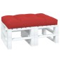 vidaXL Cojín para sofá de palets de tela rojo 120x80x12 cm vidaXL Cojín para sofá de palets de tela rojo 120x80x12 cm
