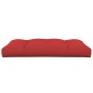 vidaXL Cojín para sofá de palets de tela rojo 120x80x12 cm vidaXL Cojín para sofá de palets de tela rojo 120x80x12 cm