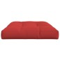 vidaXL Cojín para sofá de palets de tela rojo 120x80x12 cm vidaXL Cojín para sofá de palets de tela rojo 120x80x12 cm