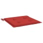 vidaXL Cojines de silla de jardín 6 uds tela Oxford rojo 50x50x3 cm vidaXL Cojines de silla de jardín 6 uds tela Oxford rojo 50x50x3 cm