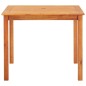 vidaXL Set comedor de jardín 5 pzas y cojines madera maciza de acacia vidaXL Set comedor de jardín 5 pzas y cojines madera maciza de acacia