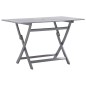 vidaXL Juego de comedor de jardín 5 pzas madera maciza de acacia gris vidaXL Juego de comedor de jardín 5 pzas madera maciza de acacia gris