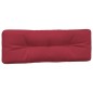 vidaXL Cojines para sofá de palets 5 unidades tela rojo tinto vidaXL Cojines para sofá de palets 5 unidades tela rojo tinto
