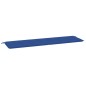 vidaXL Cojín de banco de jardín tela Oxford azul 180x50x3 cm