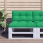 vidaXL Cojín para sofá de palets tela verde 70x40x12 cm vidaXL Cojín para sofá de palets tela verde 70x40x12 cm