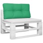 vidaXL Cojín para sofá de palets tela verde 70x40x12 cm vidaXL Cojín para sofá de palets tela verde 70x40x12 cm