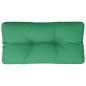 vidaXL Cojín para sofá de palets tela verde 70x40x12 cm vidaXL Cojín para sofá de palets tela verde 70x40x12 cm