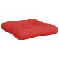 vidaXL Cojines para palets 2 unidades tela rojo vidaXL Cojines para palets 2 unidades tela rojo
