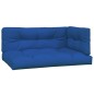vidaXL Cojines para palets 3 unidades tela azul royal vidaXL Cojines para palets 3 unidades tela azul royal