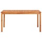 vidaXL Set comedor de jardín 7 pzas y cojines madera maciza de acacia vidaXL Set comedor de jardín 7 pzas y cojines madera maciza de acacia