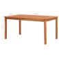 vidaXL Set comedor de jardín 7 pzas y cojines madera maciza de acacia vidaXL Set comedor de jardín 7 pzas y cojines madera maciza de acacia