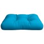 vidaXL Cojín para sofá de palets tela azul 58x58x10 cm vidaXL Cojín para sofá de palets tela azul 58x58x10 cm