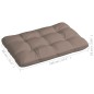 vidaXL Cojines para sofá de palets 7 piezas gris taupe vidaXL Cojines para sofá de palets 7 piezas gris taupe