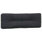 vidaXL Cojines para sofá de palets 5 unidades tela negro vidaXL Cojines para sofá de palets 5 unidades tela negro