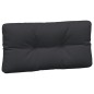vidaXL Cojines para sofá de palets 5 unidades tela negro vidaXL Cojines para sofá de palets 5 unidades tela negro