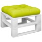 vidaXL Cojín para sofá de palets de tela verde claro 58x58x10 cm vidaXL Cojín para sofá de palets de tela verde claro 58x58x10 cm