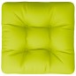 vidaXL Cojín para sofá de palets de tela verde claro 58x58x10 cm vidaXL Cojín para sofá de palets de tela verde claro 58x58x10 cm