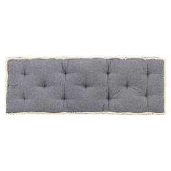 vidaXL Cojín para sofá de palets azul 120x40x7 cm