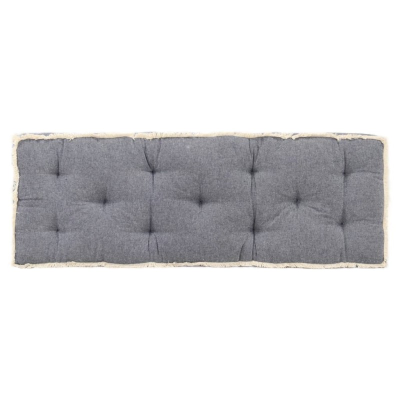 vidaXL Cojín para sofá de palets azul 120x40x7 cm vidaXL Cojín para sofá de palets azul 120x40x7 cm