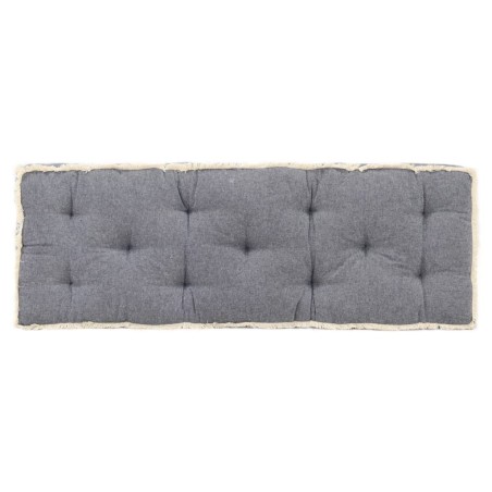 vidaXL Cojín para sofá de palets azul 120x40x7 cm