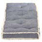 vidaXL Cojín para sofá de palets azul 120x40x7 cm vidaXL Cojín para sofá de palets azul 120x40x7 cm