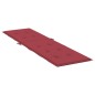 vidaXL Cojín para tumbona rojo tinto (75+105)x50x3 cm vidaXL Cojín para tumbona rojo tinto (75+105)x50x3 cm