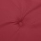 vidaXL Cojín para tumbona rojo tinto (75+105)x50x3 cm vidaXL Cojín para tumbona rojo tinto (75+105)x50x3 cm