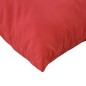 vidaXL Cojines decorativos 4 uds tela negro 60x60 cm