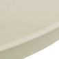vidaXL Mantel elástico para mesa alta 4 unidades color crema Ø80 cm vidaXL Mantel elástico para mesa alta 4 unidades color crema Ø80 cm
