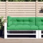 vidaXL Cojines para palets 3 unidades tela verde vidaXL Cojines para palets 3 unidades tela verde