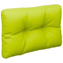 vidaXL Cojín para sofá de palets de tela verde claro 60x40x12 cm