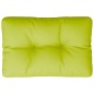 vidaXL Cojín para sofá de palets de tela verde claro 60x40x12 cm vidaXL Cojín para sofá de palets de tela verde claro 60x40x12 cm