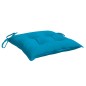 vidaXL Cojines de silla de jardín 4 uds tela Oxford azul 50x50x7 cm vidaXL Cojines de silla de jardín 4 uds tela Oxford azul 50x50x7 cm
