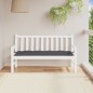 vidaXL Cojín de banco de jardín tela Oxford gris antracita 150x50x7 cm vidaXL Cojín de banco de jardín tela Oxford gris antracita 150x50x7 cm