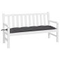 vidaXL Cojín de banco de jardín tela Oxford gris antracita 150x50x7 cm vidaXL Cojín de banco de jardín tela Oxford gris antracita 150x50x7 cm